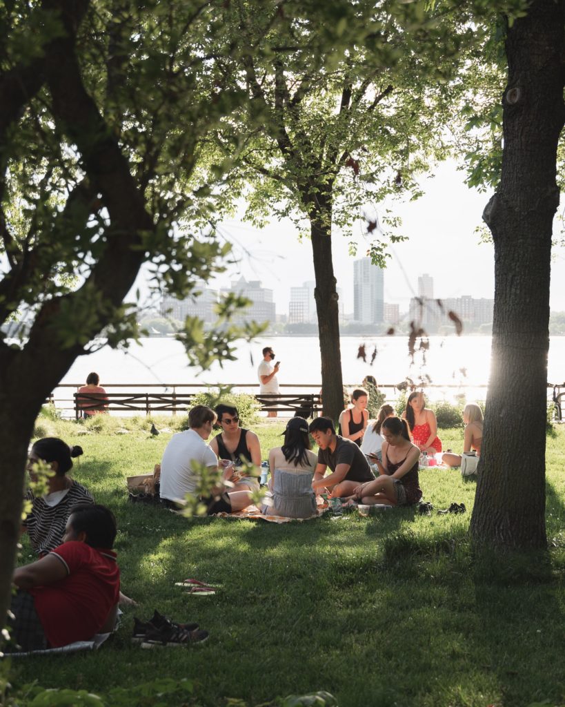 Urban green space plays a key role in public health